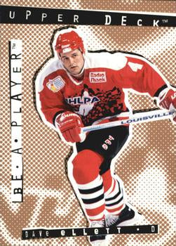 #R50 Dave Ellett - Toronto Maple Leafs - 1994-95 Upper Deck Be a Player Hockey