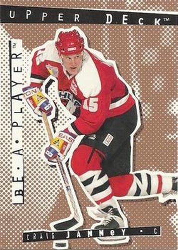 #R52 Craig Janney - St. Louis Blues - 1994-95 Upper Deck Be a Player Hockey