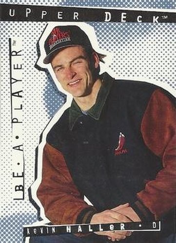 #R56 Kevin Haller - Philadelphia Flyers - 1994-95 Upper Deck Be a Player Hockey