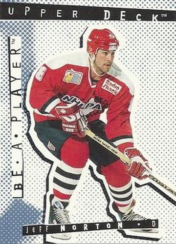 #R57 Jeff Norton - San Jose Sharks - 1994-95 Upper Deck Be a Player Hockey