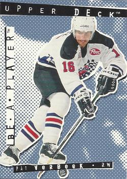 #R61 Pat Verbeek - Hartford Whalers - 1994-95 Upper Deck Be a Player Hockey
