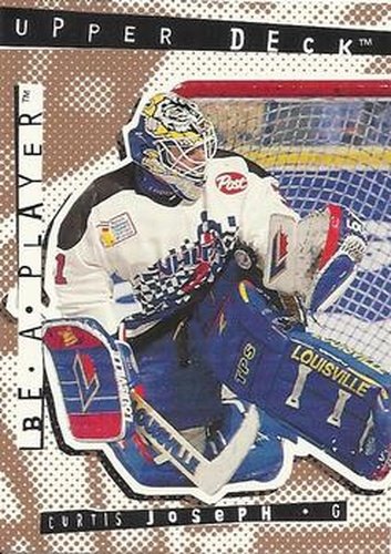 #R71 Curtis Joseph - St. Louis Blues - 1994-95 Upper Deck Be a Player Hockey