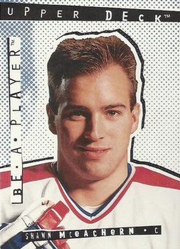 #R75 Shawn McEachern - Pittsburgh Penguins - 1994-95 Upper Deck Be a Player Hockey