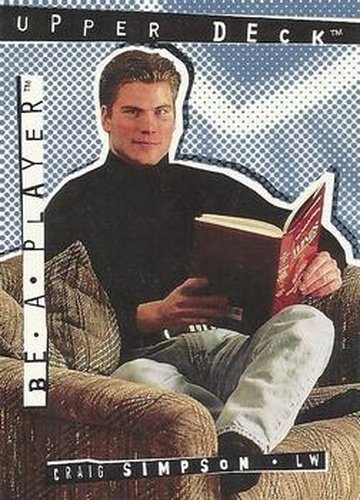 #R77 Craig Simpson - Buffalo Sabres - 1994-95 Upper Deck Be a Player Hockey