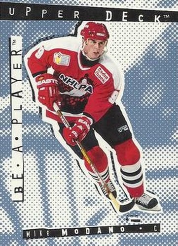 #R8 Mike Modano - Dallas Stars - 1994-95 Upper Deck Be a Player Hockey
