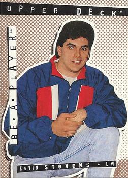 #R82 Kevin Stevens - Pittsburgh Penguins - 1994-95 Upper Deck Be a Player Hockey
