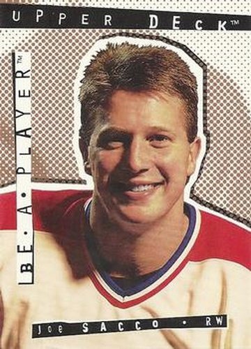 #R87 Joe Sacco - Anaheim Mighty Ducks - 1994-95 Upper Deck Be a Player Hockey