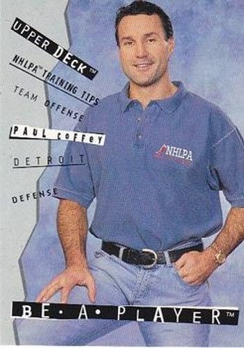 #R91 Paul Coffey - Detroit Red Wings - 1994-95 Upper Deck Be a Player Hockey