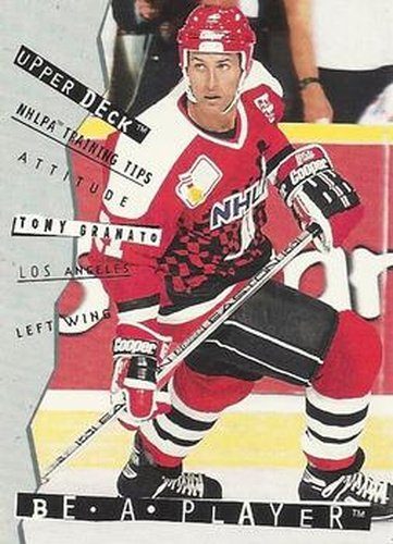 #R98 Tony Granato - Los Angeles Kings - 1994-95 Upper Deck Be a Player Hockey