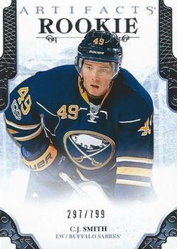 #184 C.J. Smith - Buffalo Sabres - 2017-18 Upper Deck Artifacts Hockey