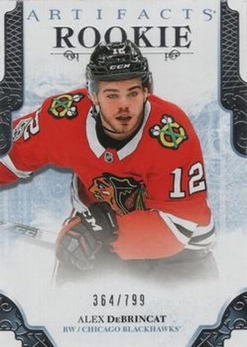 #187 Alex DeBrincat - Chicago Blackhawks - 2017-18 Upper Deck Artifacts Hockey