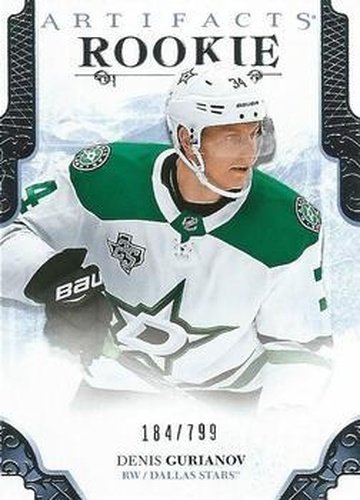 #190 Denis Gurianov - Dallas Stars - 2017-18 Upper Deck Artifacts Hockey