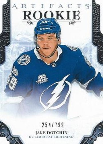 #206 Jake Dotchin - Tampa Bay Lightning - 2017-18 Upper Deck Artifacts Hockey