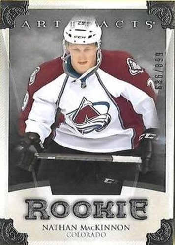 #207 Nathan MacKinnon - Colorado Avalanche - 2013-14 Upper Deck Artifacts Hockey