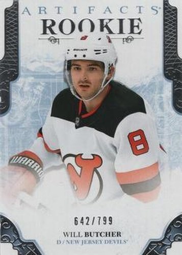 #212 Will Butcher - New Jersey Devils - 2017-18 Upper Deck Artifacts Hockey