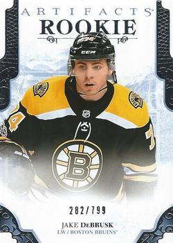 #213 Jake DeBrusk - Boston Bruins - 2017-18 Upper Deck Artifacts Hockey