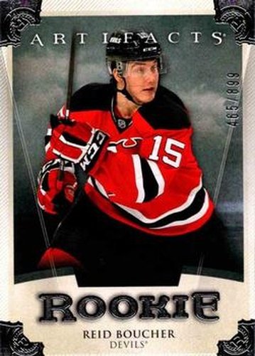 #217 Reid Boucher - New Jersey Devils - 2013-14 Upper Deck Artifacts Hockey
