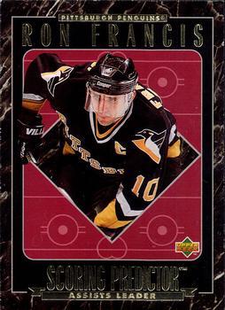 #RR11 Ron Francis - Pittsburgh Penguins - 1995-96 Upper Deck - Predictors Retail Exchange Hockey