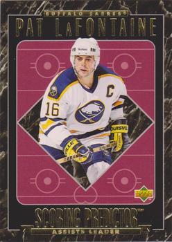 #RR19 Pat LaFontaine - Buffalo Sabres - 1995-96 Upper Deck - Predictors Retail Exchange Hockey