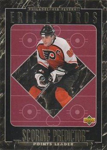 #RR21 Eric Lindros - Philadelphia Flyers - 1995-96 Upper Deck - Predictors Retail Exchange Hockey