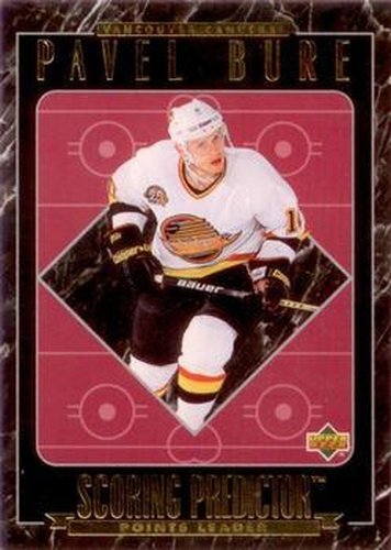 #RR26 Pavel Bure - Vancouver Canucks - 1995-96 Upper Deck - Predictors Retail Exchange Hockey