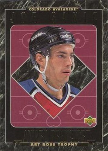 #RR36 Joe Sakic - Colorado Avalanche - 1995-96 Upper Deck - Predictors Retail Exchange Hockey