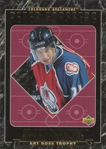 #RR37 Peter Forsberg - Colorado Avalanche - 1995-96 Upper Deck - Predictors Retail Exchange Hockey