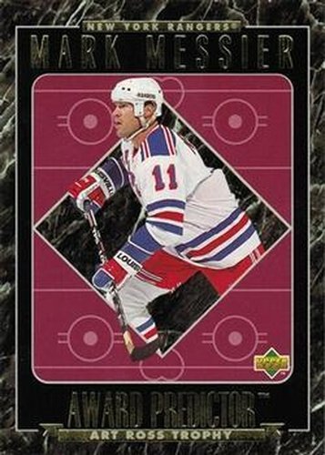#RR39 Mark Messier - New York Rangers - 1995-96 Upper Deck - Predictors Retail Exchange Hockey