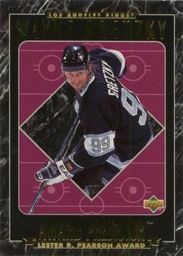 #RR41 Wayne Gretzky - Los Angeles Kings - 1995-96 Upper Deck - Predictors Retail Exchange Hockey