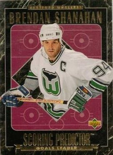 #RR4 Brendan Shanahan - Hartford Whalers - 1995-96 Upper Deck - Predictors Retail Exchange Hockey