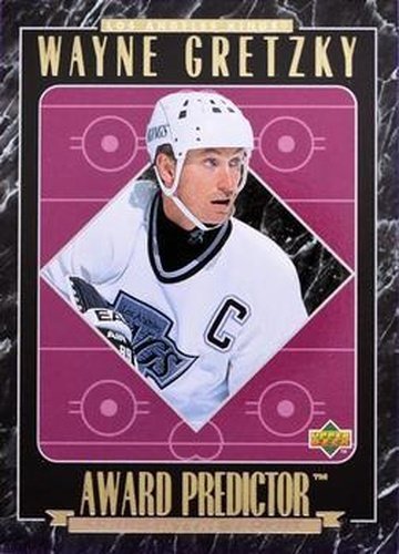#RR51 Wayne Gretzky - Los Angeles Kings - 1995-96 Upper Deck - Predictors Retail Exchange Hockey