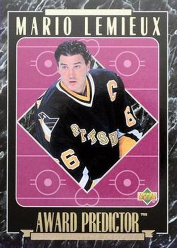 #RR53 Mario Lemieux - Pittsburgh Penguins - 1995-96 Upper Deck - Predictors Retail Exchange Hockey