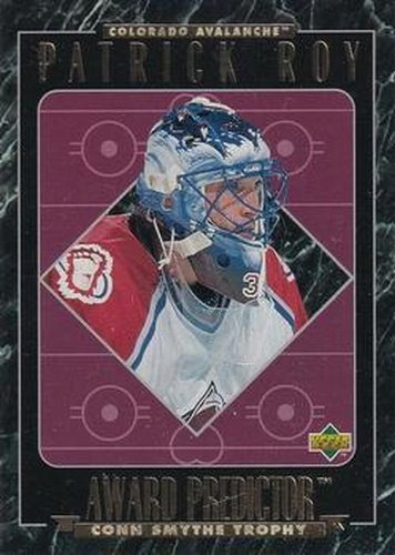 #RR55 Patrick Roy - Colorado Avalanche - 1995-96 Upper Deck - Predictors Retail Exchange Hockey
