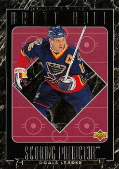 #RR5 Brett Hull - St. Louis Blues - 1995-96 Upper Deck - Predictors Retail Exchange Hockey