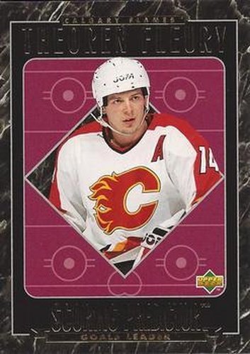 #RR8 Theoren Fleury - Calgary Flames - 1995-96 Upper Deck - Predictors Retail Exchange Hockey