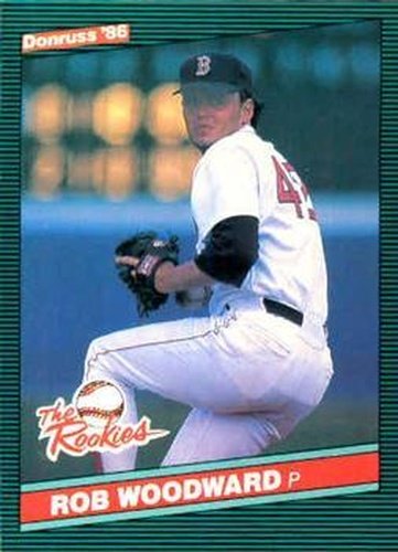 #53 Rob Woodward - Boston Red Sox - 1986 Donruss The Rookies Baseball