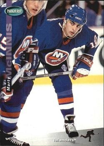 #SE104 Marty McInnis - New York Islanders - 1994-95 Parkhurst SE Hockey