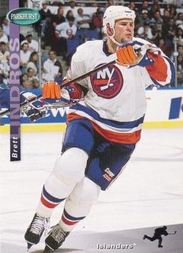 #SE109 Brett Lindros - New York Islanders - 1994-95 Parkhurst SE Hockey