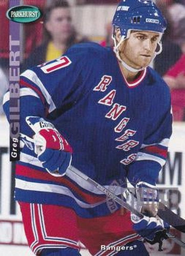 #SE111 Greg Gilbert - New York Rangers - 1994-95 Parkhurst SE Hockey