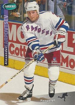 #SE114 Alexander Karpovtsev - New York Rangers - 1994-95 Parkhurst SE Hockey