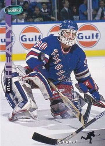 #SE117 Glenn Healy - New York Rangers - 1994-95 Parkhurst SE Hockey