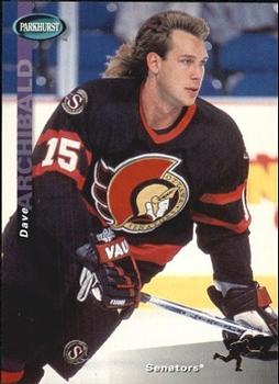 #SE118 Dave Archibald - Ottawa Senators - 1994-95 Parkhurst SE Hockey