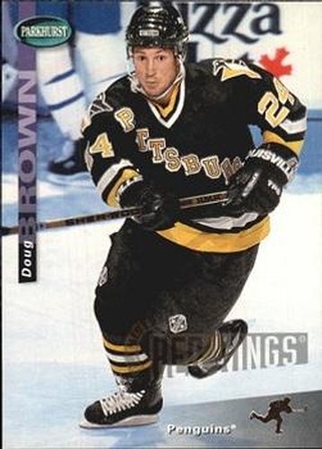 #SE135 Doug Brown - Pittsburgh Penguins - 1994-95 Parkhurst SE Hockey