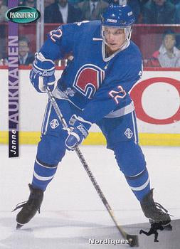 #SE142 Janne Laukkanen - Quebec Nordiques - 1994-95 Parkhurst SE Hockey