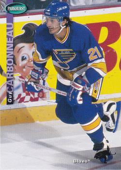 #SE155 Guy Carbonneau - St. Louis Blues - 1994-95 Parkhurst SE Hockey