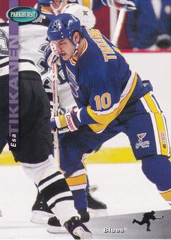 #SE157 Esa Tikkanen - St. Louis Blues - 1994-95 Parkhurst SE Hockey