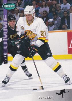 #SE190 Jyrki Lumme - Vancouver Canucks - 1994-95 Parkhurst SE Hockey