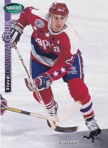 #SE192 Steve Konowalchuk - Washington Capitals - 1994-95 Parkhurst SE Hockey