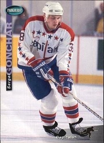 #SE195 Sergei Gonchar - Washington Capitals - 1994-95 Parkhurst SE Hockey