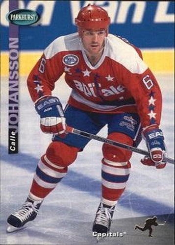 #SE197 Calle Johansson - Washington Capitals - 1994-95 Parkhurst SE Hockey